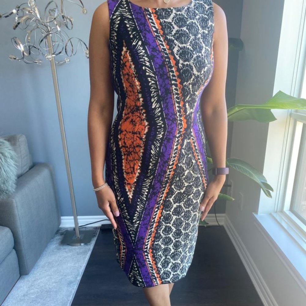 Nine West Multi Colour Dress